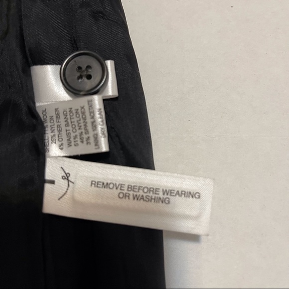 Ann Taylor Loft Knee Length Career Skirt l Color Black l Size 8 - Picture 13 of 15